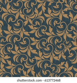 seamless damask pattern 