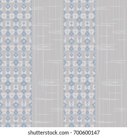 seamless damask pattern in blue and gray. Vintage ornament. background for wallpaper, printing on the packaging paper, textiles, tile.