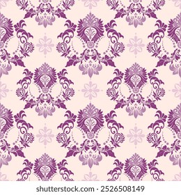 Seamless damask pattern with a classic floral design.African embroidery patterns, paisley, boho, floral ikat, ethnic floral designs, ikat sari, ikat patterns and ethnic patterns.