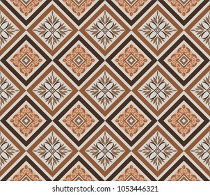 Seamless damask pattern. Endless pattern can be used for ceramic tile, wallpaper, linoleum, web page background 
