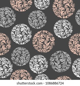 seamless damask pattern. Endless pattern can be used for ceramic tile, wallpaper, linoleum, web page background