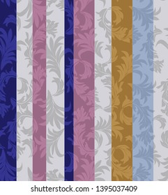 Seamless damask pattern. Endless pattern can be used for ceramic tile, wallpaper, linoleum, web page background 