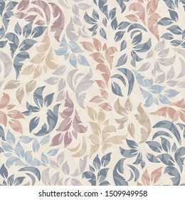 Seamless damask pattern. Endless pattern can be used for ceramic tile, wallpaper, linoleum, web page 