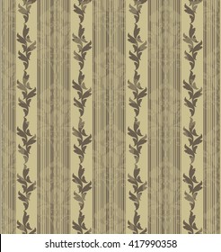 Seamless damask pattern. Endless pattern can be used for ceramic tile, wallpaper, linoleum, web page background