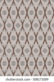 seamless damask pattern. Endless pattern can be used for ceramic tile, wallpaper, linoleum, web page background