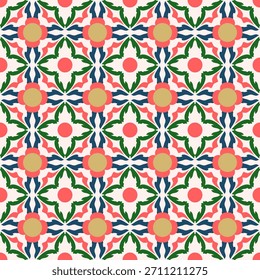 Padrão De Damasco Sem Costura. Padrão de flor uniforme. Vintage fundo padrão floral étnico. Elegante boho têxtil, papel de parede, e design de impressão de tecido, piso ladrilhado, papel de embrulho