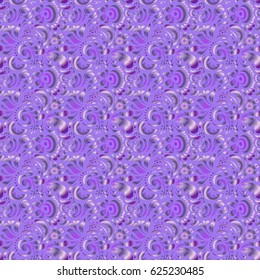 Seamless damask pattern, purple and violet classic wallpaper. Ornamental border. Vector seamless pattern.