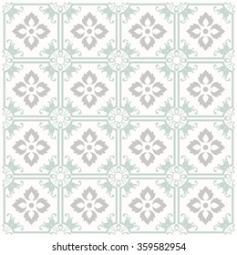 seamless damask pattern. Tile