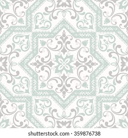 seamless damask pattern. Tile