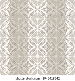 seamless damask pattern. Vintage ornament. Use for wallpaper, printing on the packaging paper, textiles.