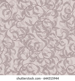 seamless damask pattern. Vintage ornament. Use for wallpaper, printing on the packaging paper, textiles.
