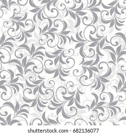 seamless damask pattern. Vintage ornament. Use for wallpaper, printing on the packaging paper, textiles.
