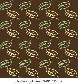 Seamless damask patterns for ornament, wallpaper, packaging, vector background