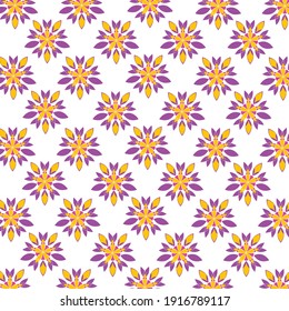 Seamless Damask Pattern,Vector tile pattern, Lisbon Arabic Floral Mosaic, Mediterranean Seamless  Ornament