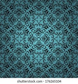 seamless damask pattern.wallpaper.floral background