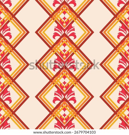 Seamless damask texture in vintage baroque style, ideal for textile, invitation cards, and digital backgrounds.