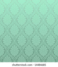 Seamless Damask wallaper