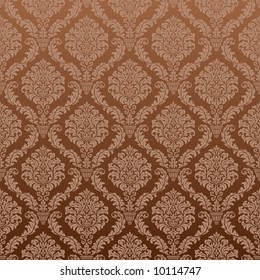 Seamless Damask wallpaper