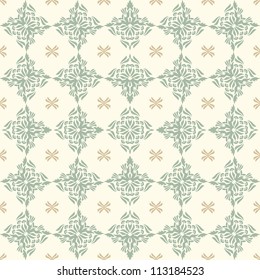Seamless Damask wallpaper