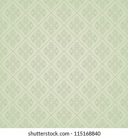 Seamless Damask wallpaper