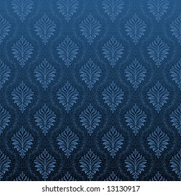 Seamless Damask Wallpaper