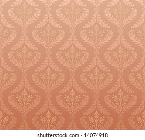 Seamless Damask Wallpaper