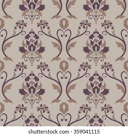 seamless Damask wallpaper