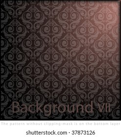 Seamless Damask wallpaper