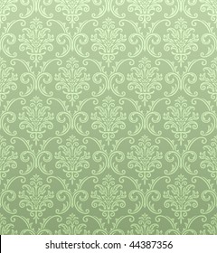 Seamless Damask Wallpaper