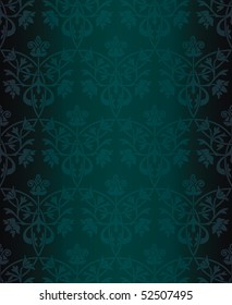 Seamless damask wallpaper