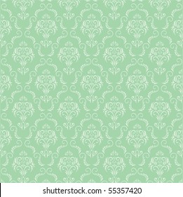 Seamless Damask wallpaper