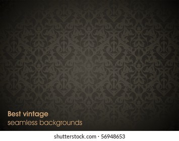 Seamless Damask wallpaper