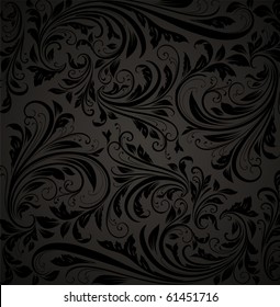 Seamless Damask wallpaper