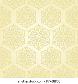 Seamless Damask wallpaper