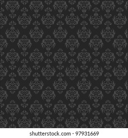 Seamless Damask wallpaper
