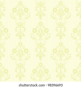 Seamless Damask wallpaper