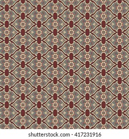 Seamless Damask wallpaper. colorful vector background