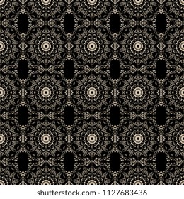 Seamless damask wallpaper pattern. Seamless floral ornament on background. Pattern for your design interior. Wallpaper pattern
