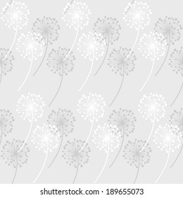 seamless dandelions