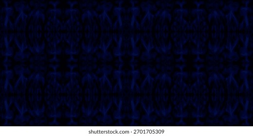 Patrón geométrico Abstractas azul oscuro sin costuras. patrón de pared. Fondo de estilo Damasco digital oscuro. Patrón de repetidor azul zafiro tonal. Elegante Fondo de pantalla geométrico azul marino profundo
