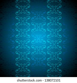 seamless dark blue painting pattern