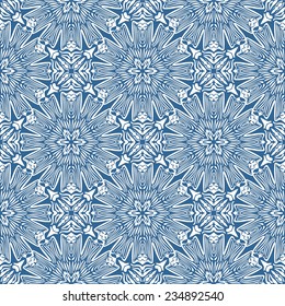 Seamless dark blue pattern