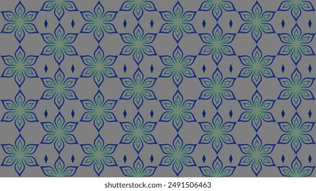 
Seamless dark blue Thai pattern on grey background Fine Thai pattern Beautiful, soft lines for textiles, wallpaper, curtains, pillows, sarongs, tiles.
