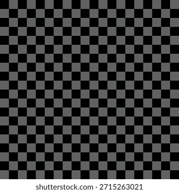 Seamless Dark Checkerboard Pattern Design