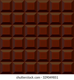 Seamless dark chocolate bars pattern. Packaging collection. Backgrounds & textures shop.
