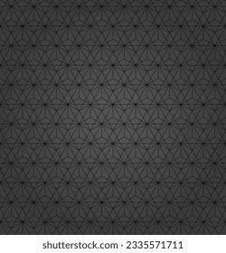 El fondo geométrico oscuro de sus diseños es impecable. Ornamento vectorial moderno. Patrón abstracto geométrico