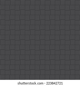 Seamless dark gray stripes pattern vector