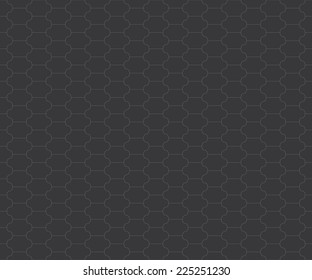 Seamless dark gray tiles pattern vector