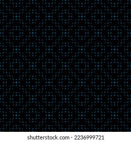 seamless dark pattern with geometric ornament

