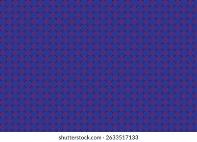 Seamless dark purple and blue geometric circle pattern retro inspired abstract design for backgrounds, textiles, wallpapers, web design and creative digital projects
